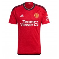 Camiseta Manchester United Jadon Sancho #25 Primera Equipación Replica 2023-24 mangas cortas
